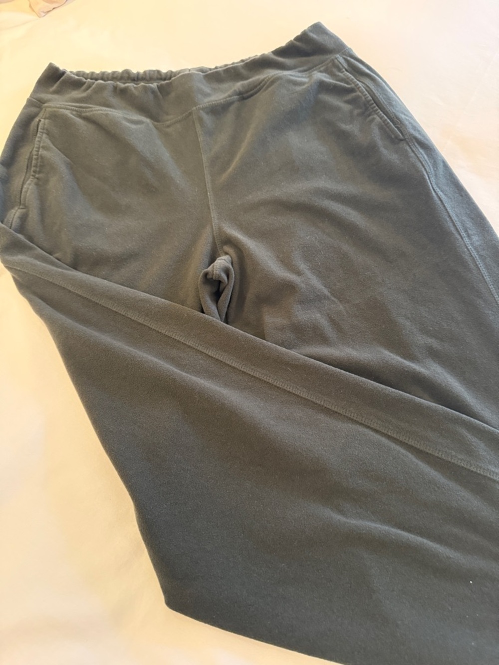 Sweaty Betty Fleece Joggers in Forest Green